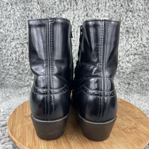 Vintage Laredo Ankle Boots Men's 10 D Cowboy Western - Picture 4 of 10